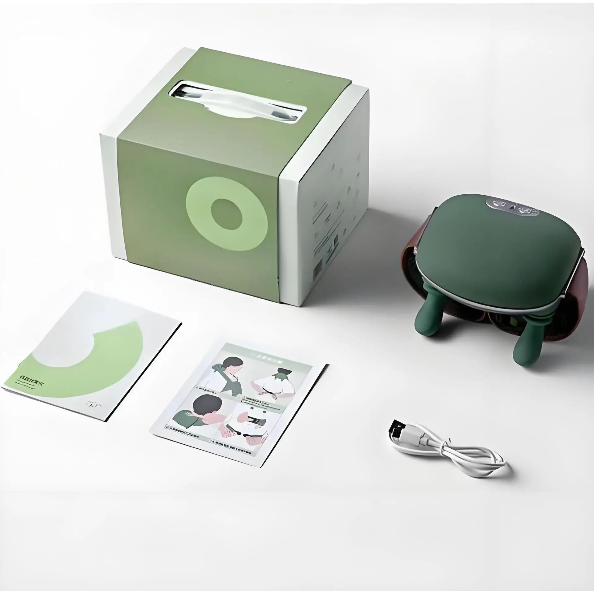 Masseur Cervical Chauffant Portable LUMIA™ – Relaxation du Cou & du Dos (3 Modes)