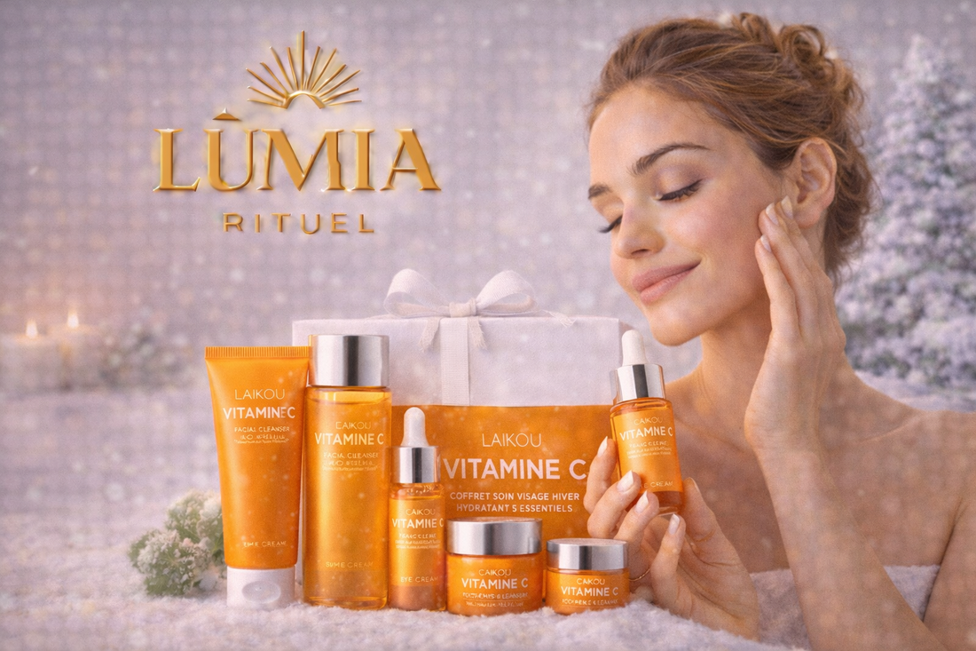LAIKOU Vitamine C™ – Coffret Soin Visage Hiver Hydratant (5 Essentiels)