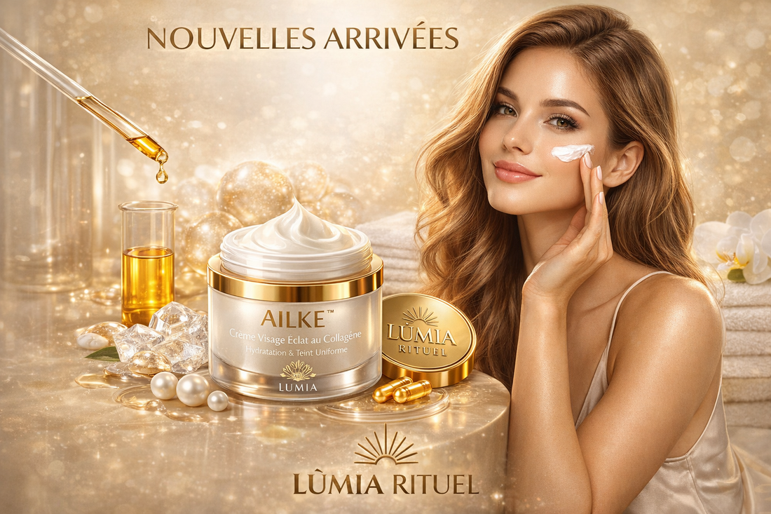 AILKE™ Crème Visage Éclat au Collagène – Hydratation & Teint Visiblement Uniforme