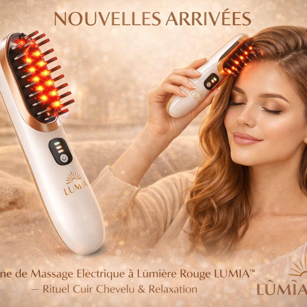 Peigne LED Rouge LUMIA – vue principale