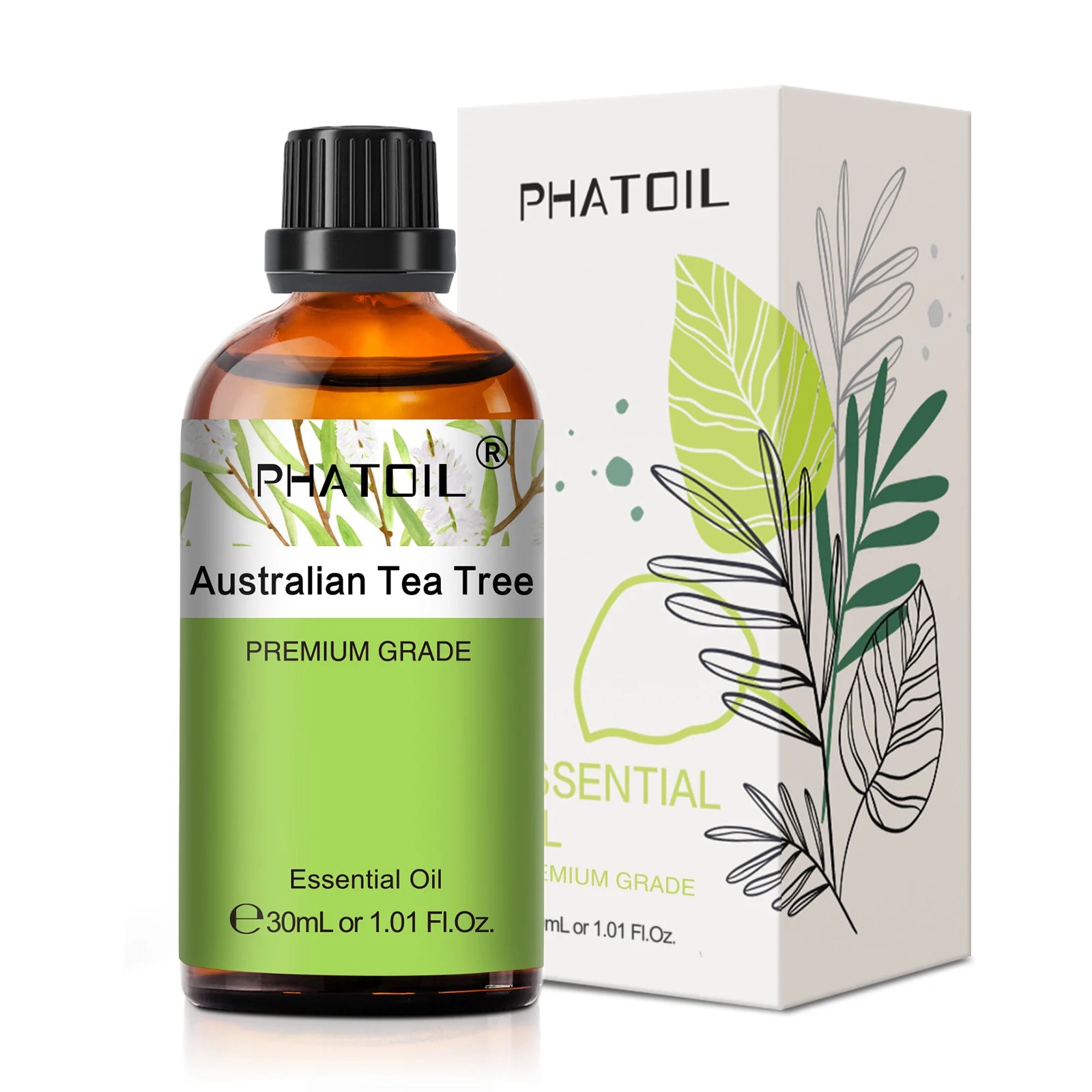 Huile Aromatique PHATOIL™ Multi-Senteurs – Lavande, Menthe, Vanille & Eucalyptus (30 ml)