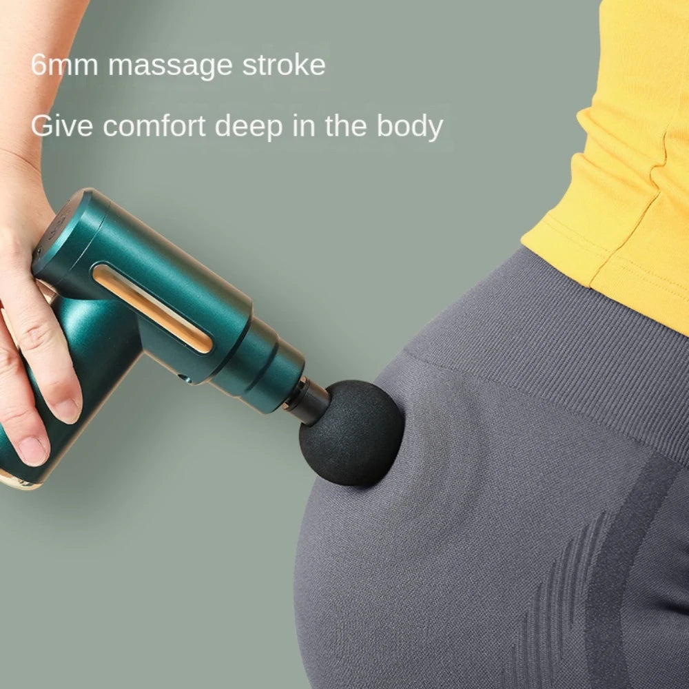 Pistolet de Massage Multifonction LUMIA™ – Relaxation Musculaire & Récupération Active