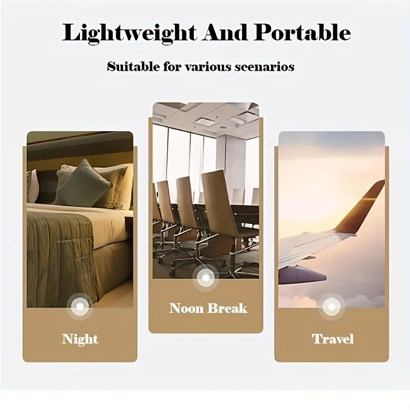 Masque de Sommeil 3D LUMIA™ – Obscurité Totale & Confort Ultra-Doux