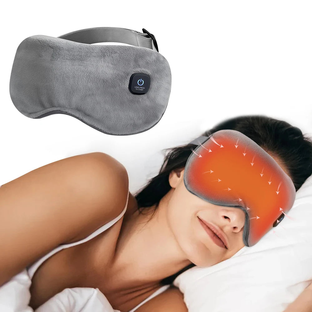 Masque Chauffant 3D pour les Yeux LUMIA™ – Chaleur Apaisante & Sommeil Profond