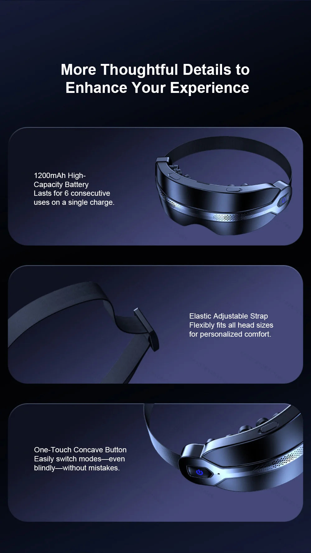 Masseur Électrique pour les Yeux LUMIA™ – Spa Chaud, Pétrissage & Relaxation Connectée