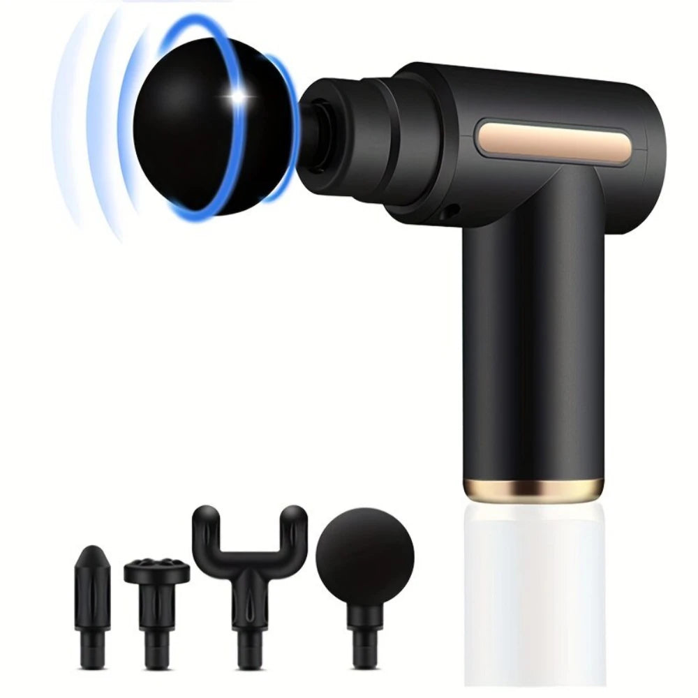 Pistolet de Massage Multifonction LUMIA™ – Relaxation Musculaire & Récupération Active